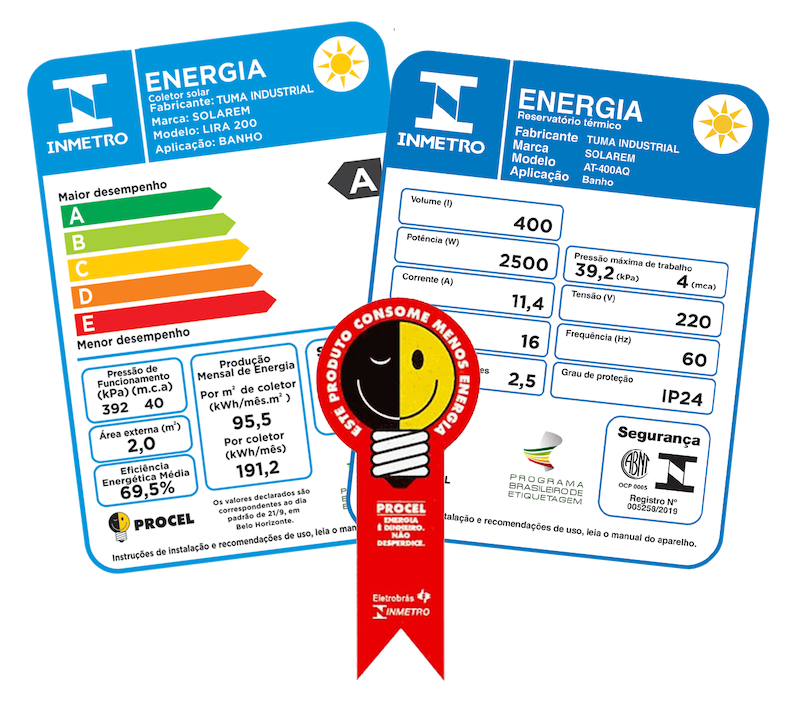 Solarem Certificados do Inmetro